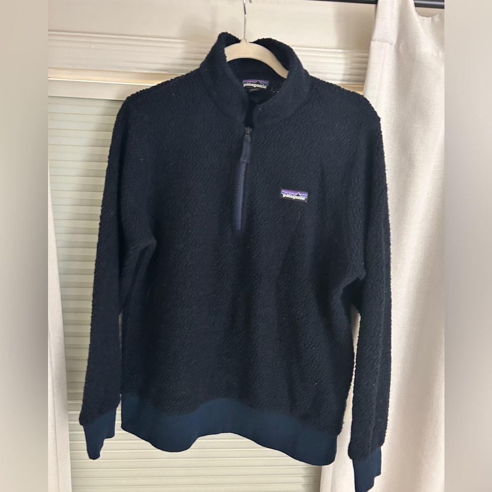 Patagonia Women’s Woolyester Half Zip Fleece Pullover - Size Medium